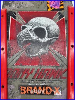 Vintage 1980s Tony Hawk Skateboard Powell Peralta Deck & Wheels, Tracker Trucks