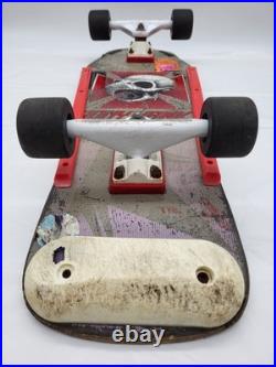 Vintage 1980s Tony Hawk Skateboard Powell Peralta Deck & Wheels, Tracker Trucks