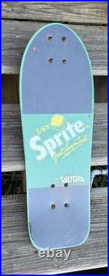 Vintage 1980s VALTERRA SPRITE Promo Skateboard UNUSED
