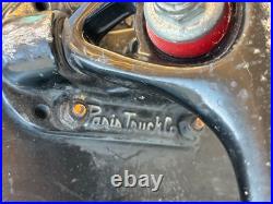 Vintage 1980s Vision Gator Skateboard Black on Black Paris Trucks