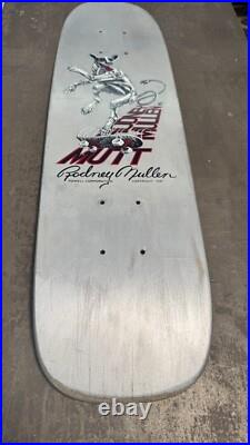 Vintage 1981 Powell Peralta Rodney Mullen Pro MUTT Skateboard Deck