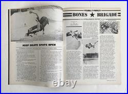 Vintage 1983 Trans-World Skateboarding Magazine First Issue Vol 1 No 1 Tony Hawk