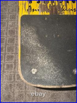 Vintage 1983 Vision Animal Skins Lizard Snake Skateboard OG 80s Rare Sims Gull