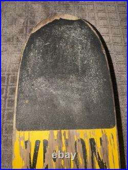 Vintage 1983 Vision Animal Skins Lizard Snake Skateboard OG 80s Rare Sims Gull