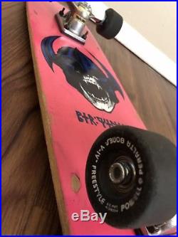 Vintage 1984 Powell Peralta Per Welinder Pink Freestyle Skateboard