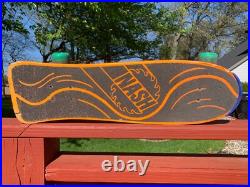 Vintage 1985 NASH Orange DRAGON 30 Executioner Wooden Skateboard Deck & Trucks