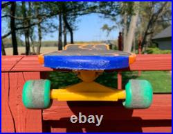 Vintage 1985 NASH Orange DRAGON 30 Executioner Wooden Skateboard Deck & Trucks