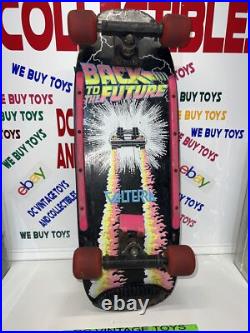 Vintage 1985 VALTERRA BACK TO THE FUTURE Skateboard Bottom Deck Graphic