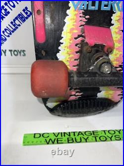 Vintage 1985 VALTERRA BACK TO THE FUTURE Skateboard Bottom Deck Graphic
