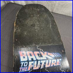 Vintage 1985 VALTERRA BACK TO THE FUTURE Skateboard Bottom Deck Graphic