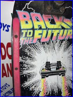 Vintage 1985 VALTERRA BACK TO THE FUTURE Skateboard Bottom Deck Graphic