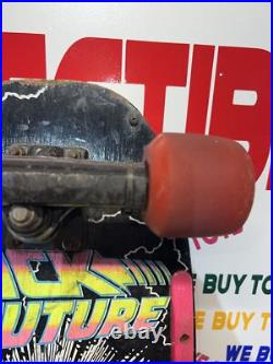 Vintage 1985 VALTERRA BACK TO THE FUTURE Skateboard Bottom Deck Graphic