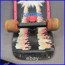Vintage 1985 VALTERRA BACK TO THE FUTURE Skateboard Bottom Deck Graphic