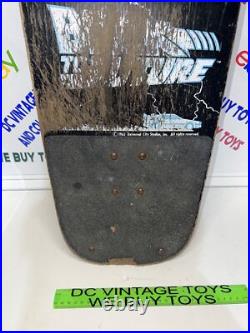 Vintage 1985 VALTERRA BACK TO THE FUTURE Skateboard Bottom Deck Graphic