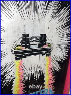 Vintage 1985 VALTERRA BACK TO THE FUTURE Skateboard Bottom Deck Graphic