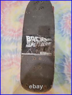 Vintage 1985 VALTERRA BACK TO THE FUTURE Skateboard Deck Complete Old School