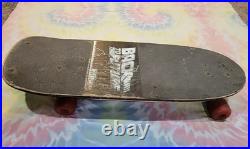 Vintage 1985 VALTERRA BACK TO THE FUTURE Skateboard Deck Complete Old School