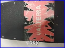 Vintage 1985 Valterra Shattered Complete Skateboard 9.75 X 29
