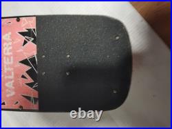 Vintage 1985 Valterra Shattered Complete Skateboard 9.75 X 29