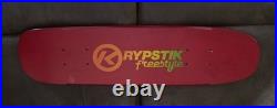 Vintage 1986 Kryptonics Krypstik Freestyle Deck NOS Atlantic Skates Warehouse