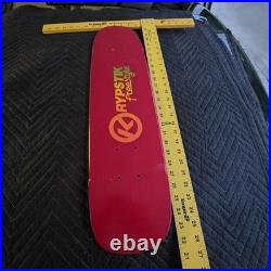 Vintage 1986 Kryptonics Krypstik Freestyle Deck NOS Atlantic Skates Warehouse
