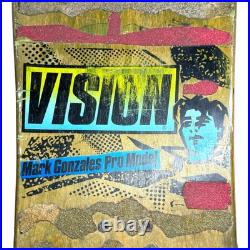 Vintage 1986 Original Vision Mark Gonzales Pro Model Skateboard Complete