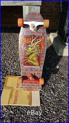 Vintage 1986 Powell Peralta Steve Caballero Skateboard Tracker, Santa Cruz