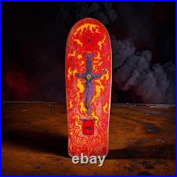 Vintage 1986 Powell Peralta Tommy Guerrero Flaming Dagger Skateboard Deck XT