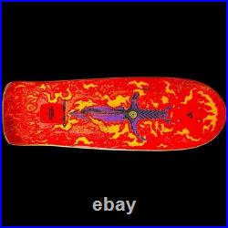 Vintage 1986 Powell Peralta Tommy Guerrero Flaming Dagger Skateboard Deck XT