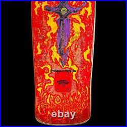 Vintage 1986 Powell Peralta Tommy Guerrero Flaming Dagger Skateboard Deck XT