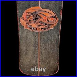 Vintage 1986 Powell Peralta Tommy Guerrero Flaming Dagger Skateboard Deck XT