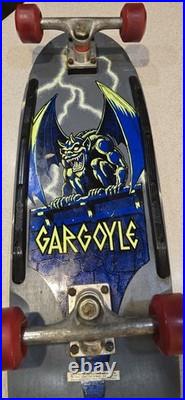 Vintage 1986 VALTERRA GARGOYLE SKATEBOARD See Pictures