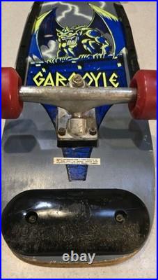 Vintage 1986 VALTERRA GARGOYLE SKATEBOARD See Pictures