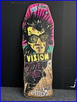 Vintage 1986 VISION Psycho Stick Full Size Skateboard Deck Vintage 1986 VISION Psycho Stick Full Size Skateboard Deck