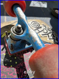 Vintage 1986 Vision Psycho Stick Skateboard 30 Inch Gull Wing Super Pro III