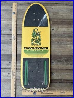 Vintage 1987 Nash Executioner Skateboard 80s Skate Deck Wall Decor