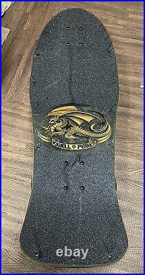 Vintage 1987 Powell Peralta Steve Caballero Dragon Black Indy Trucks Skateboard
