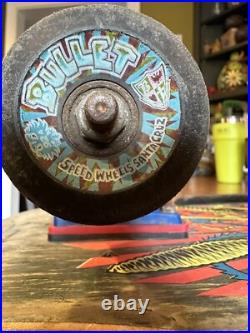 Vintage 1987 Santa Cruz Claus Grabke Exploding Clock Skateboard