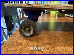 Vintage 1987 Santa Cruz Claus Grabke Exploding Clock Skateboard