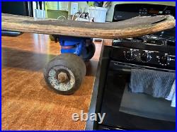 Vintage 1987 Santa Cruz Claus Grabke Exploding Clock Skateboard