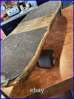 Vintage 1987 Santa Cruz Claus Grabke Exploding Clock Skateboard