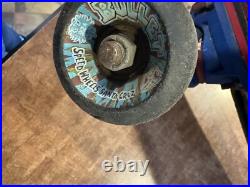 Vintage 1987 Santa Cruz Claus Grabke Exploding Clock Skateboard