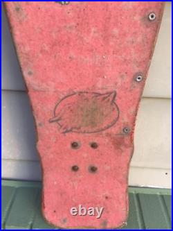 Vintage 1987 Santa Cruz Claus Grabke Exploding Clock Skateboard Skate Complete