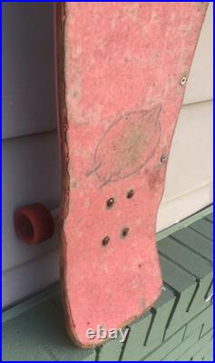 Vintage 1987 Santa Cruz Claus Grabke Exploding Clock Skateboard Skate Complete