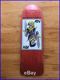 Vintage 1987 Schmitt Stix ATV Skateboard OG vtg