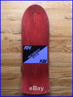 Vintage 1987 Schmitt Stix ATV Skateboard OG vtg