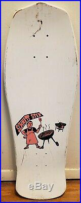 Vintage 1987 Schmitt Stix Joe Lopes Bar- B-Q Skateboard Deck (Not a reissue)