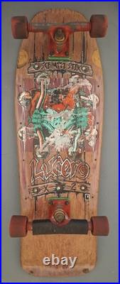 Vintage 1987 Schmitt Stix Skateboard John Lucero X2 All Original OG