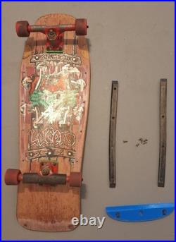 Vintage 1987 Schmitt Stix Skateboard John Lucero X2 All Original OG