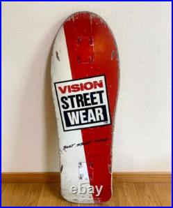 Vintage 1987 VISION Skateboard Deck